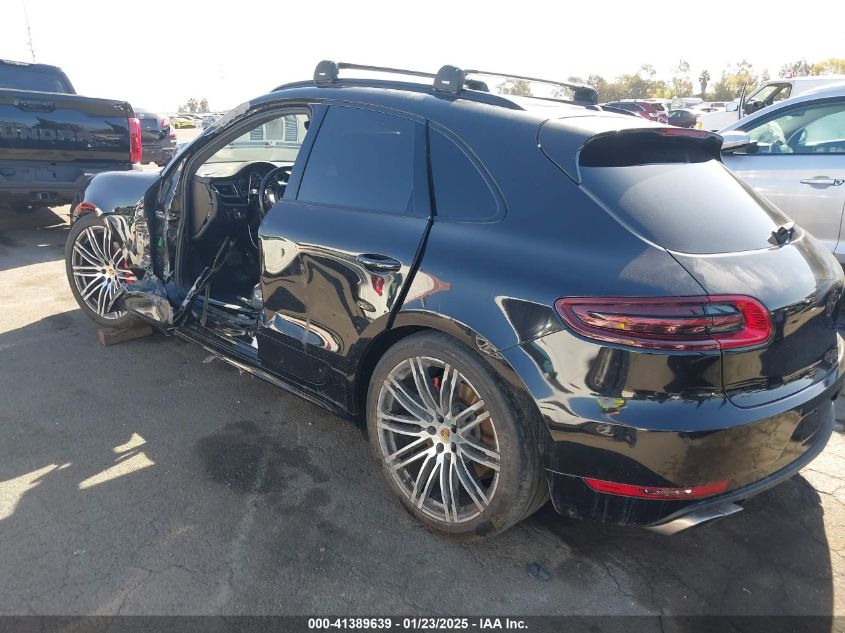2017 Porsche Macan Turbo VIN: WP1AF2A53HLB60214 Lot: 41389639