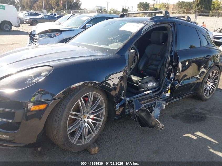 2017 Porsche Macan Turbo VIN: WP1AF2A53HLB60214 Lot: 41389639