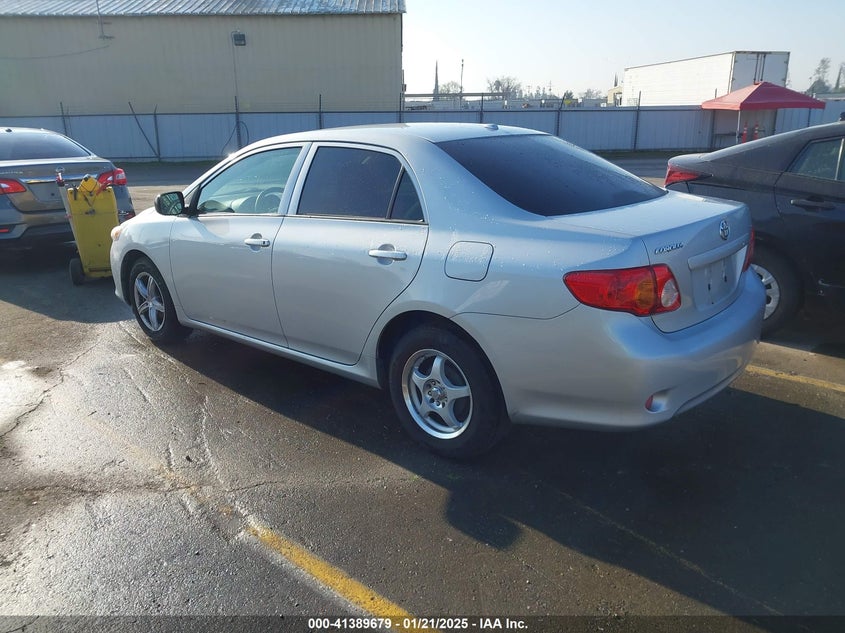 2009 TOYOTA COROLLA VIN: JTDBL40E599050971