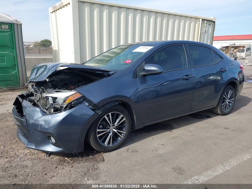 2016 TOYOTA COROLLA VIN: 5YFBURHE8GP561600