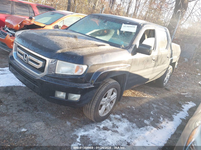 2011 HONDA RIDGELINE VIN: 5FPYK1F51BB009257