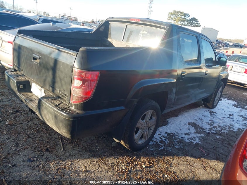 2011 HONDA RIDGELINE VIN: 5FPYK1F51BB009257