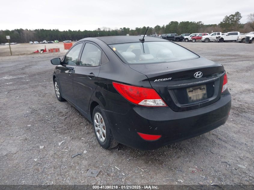 VIN KMHCT4AE9DU325133 2013 Hyundai Accent, Gls no.3