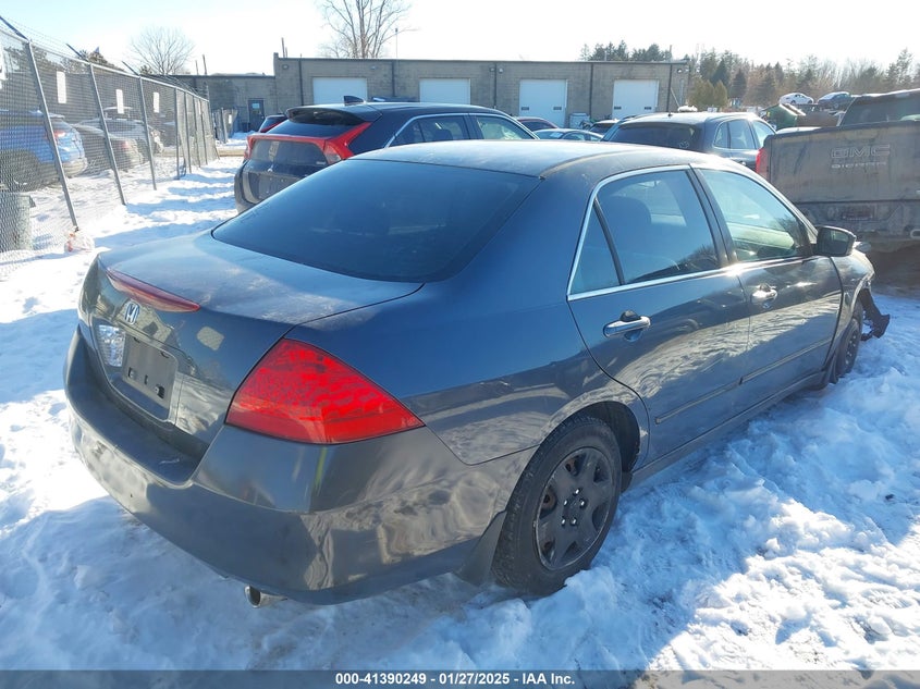 2007 HONDA ACCORD VIN: 1HGCM56467A222217