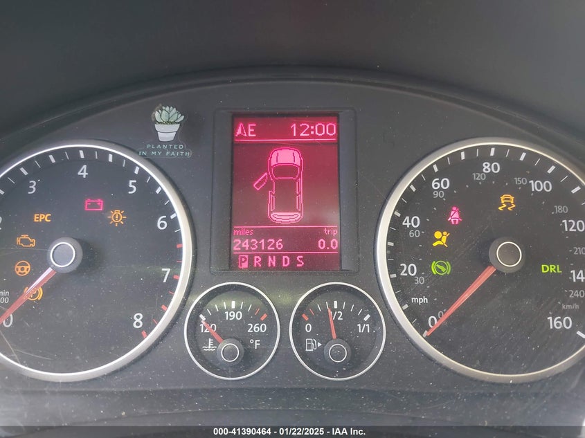 2009 VOLKSWAGEN TIGUAN VIN: WVGAV75N49W500610