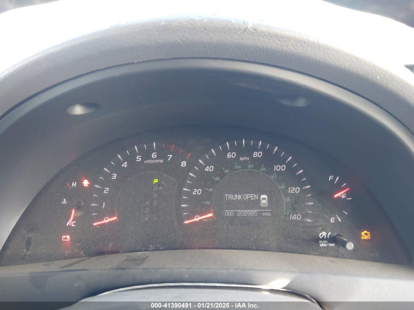 2008 TOYOTA CAMRY VIN: 4T1BE46K88U204734