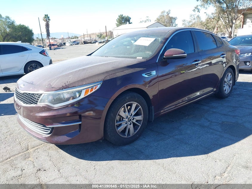 2016 KIA OPTIMA VIN: 5XXGT4L37GG092459