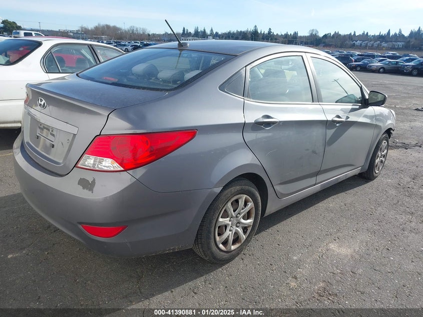 2014 HYUNDAI ACCENT VIN: KMHCT4AE9EU664377