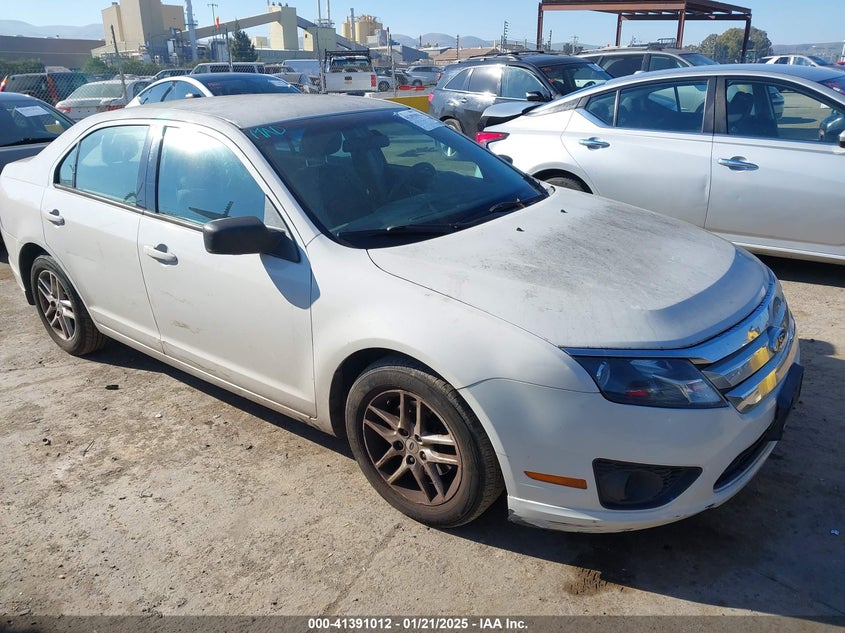 2012 FORD FUSION VIN: 3FAHP0GA7CR138674