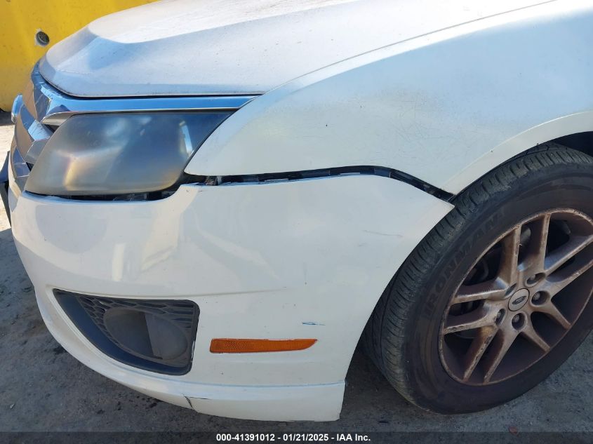 2012 Ford Fusion S VIN: 3FAHP0GA7CR138674 Lot: 41391012