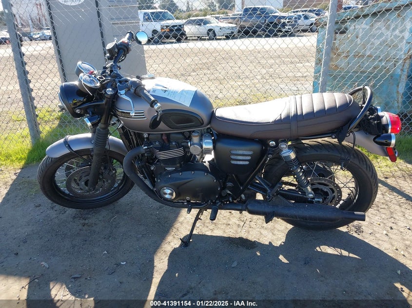 2018 TRIUMPH MOTORCYCLE BONNEVILLE T120/BLACK - SMTD40HL4JT867309