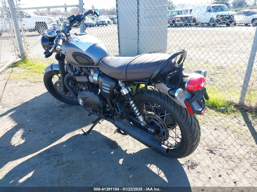 2018 TRIUMPH MOTORCYCLE BONNEVILLE T120/BLACK - SMTD40HL4JT867309
