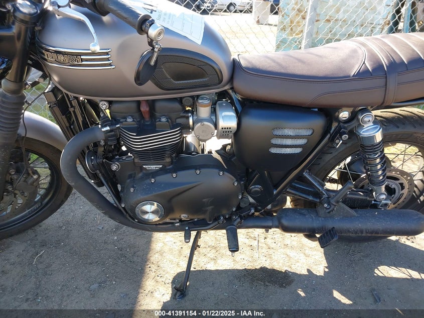 2018 TRIUMPH MOTORCYCLE BONNEVILLE T120/BLACK - SMTD40HL4JT867309