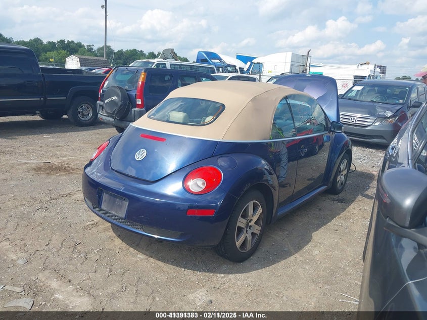 3VWPF31Y56M323501 2006 VOLKSWAGEN BEETLE photo no. 4