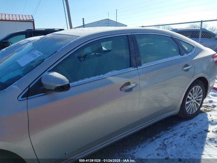 2013 Toyota Avalon Hybrid Xle Premium VIN: 4T1BD1EB8DU003896 Lot: 41391528