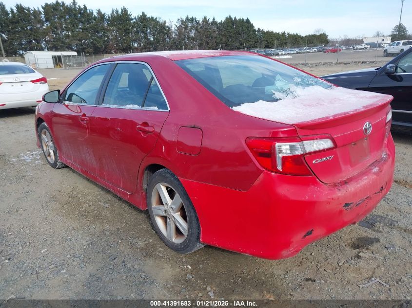 VIN 4T1BF1FK3EU842798 2014 Toyota Camry, SE no.3