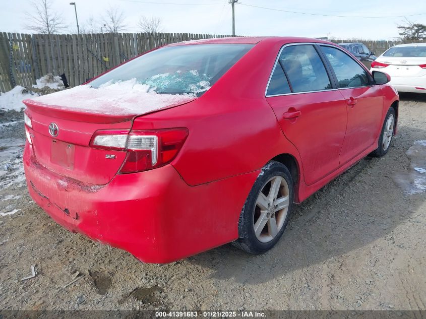 VIN 4T1BF1FK3EU842798 2014 Toyota Camry, SE no.4