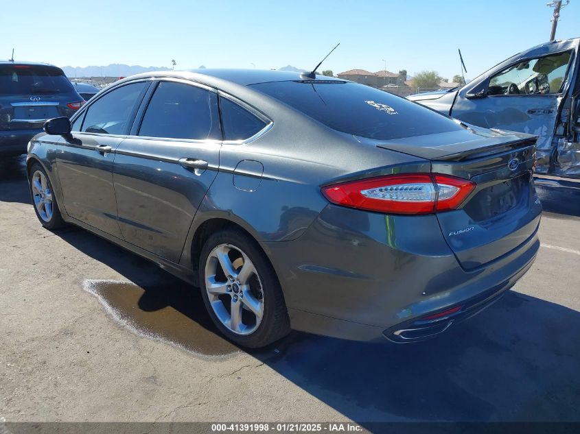 VIN 3FA6P0H98FR170596 2015 Ford Fusion, SE no.3