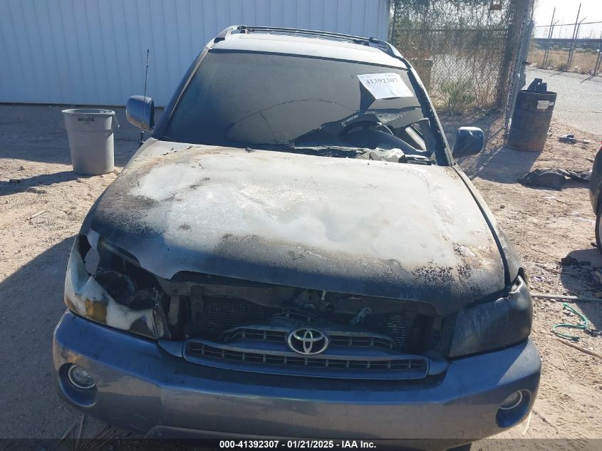 2003 Toyota Highlander V6 VIN: JTEGF21A630120532 Lot: 41392307