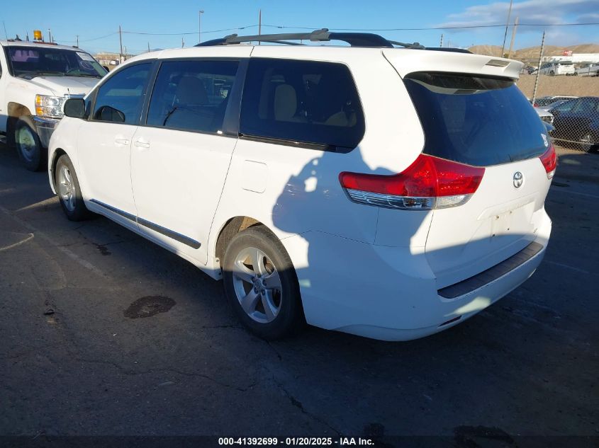 VIN 5TDKK3DC3ES525664 2014 TOYOTA SIENNA no.3