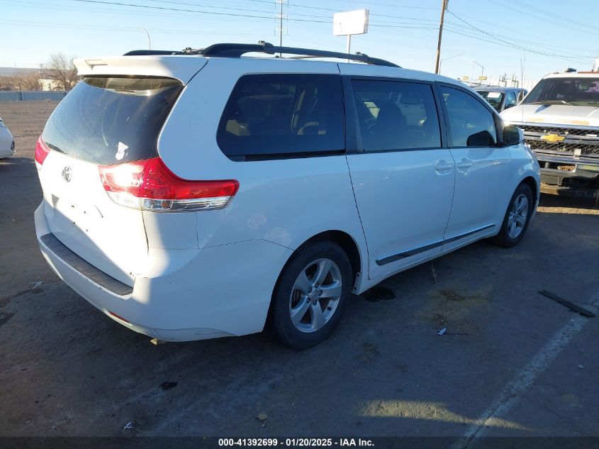 VIN 5TDKK3DC3ES525664 2014 TOYOTA SIENNA no.4