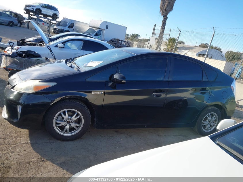 2012 TOYOTA PRIUS VIN: JTDKN3DU9C5515708