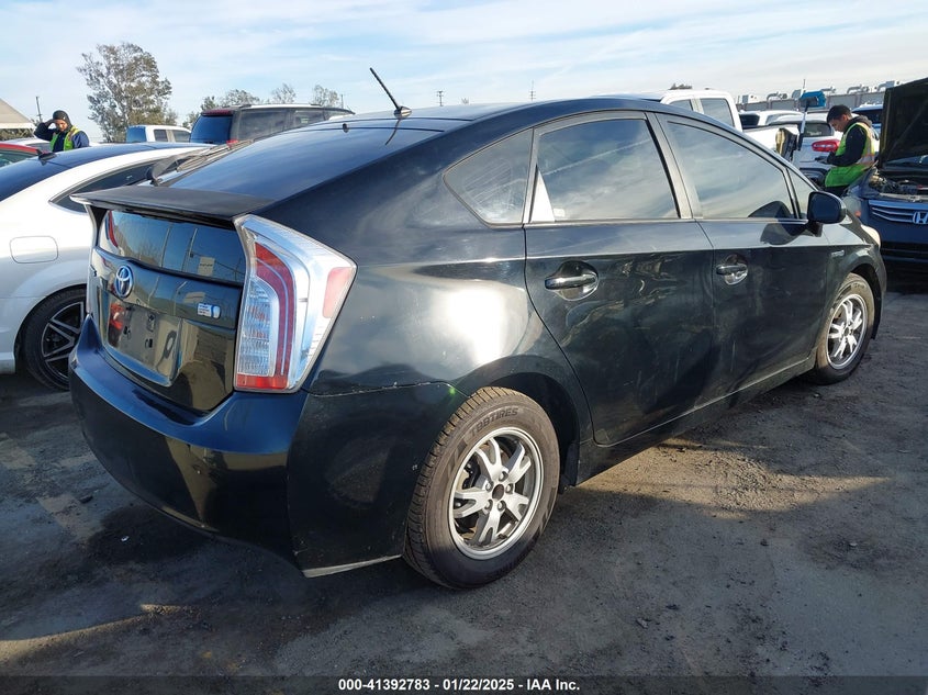 2012 TOYOTA PRIUS VIN: JTDKN3DU9C5515708