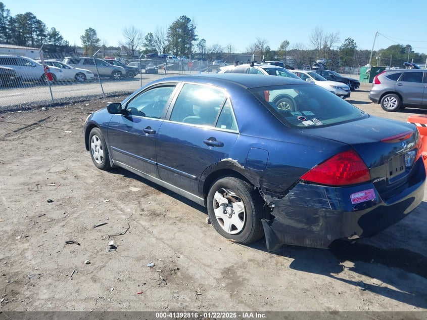 2006 HONDA ACCORD VIN: 1HGCM56426A099224