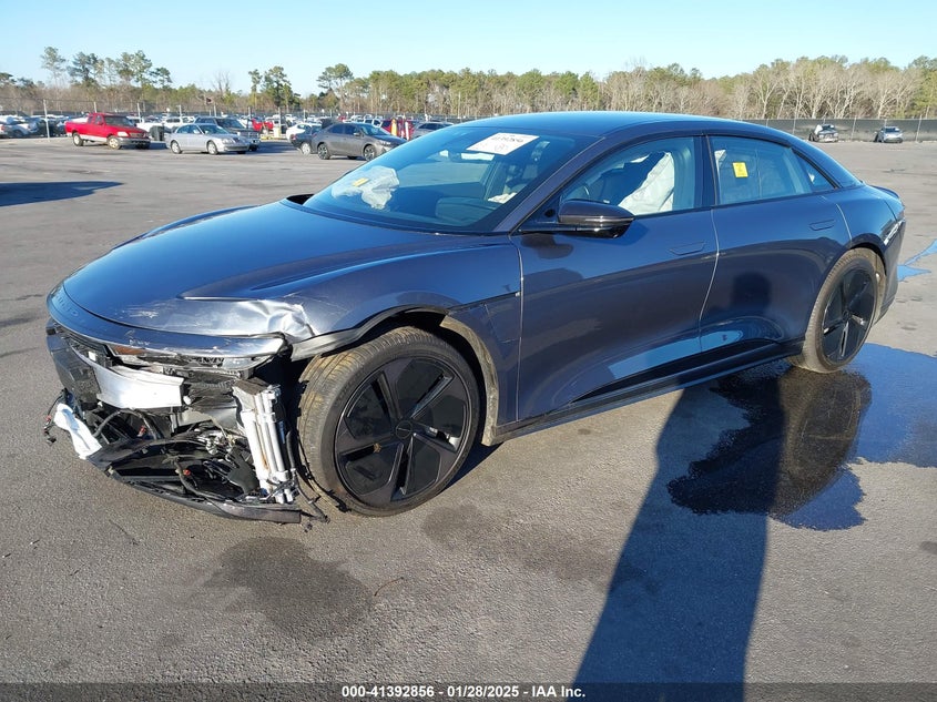 Vin: 50ea1tea4ra004799, lot: 41883346, lucid air touring 20242