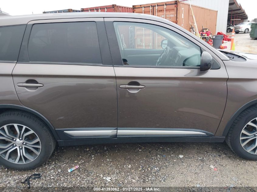 2017 Mitsubishi Outlander Es VIN: JA4AD2A31HZ047584 Lot: 41393062