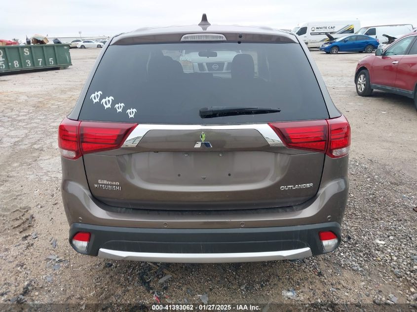 2017 Mitsubishi Outlander Es VIN: JA4AD2A31HZ047584 Lot: 41393062