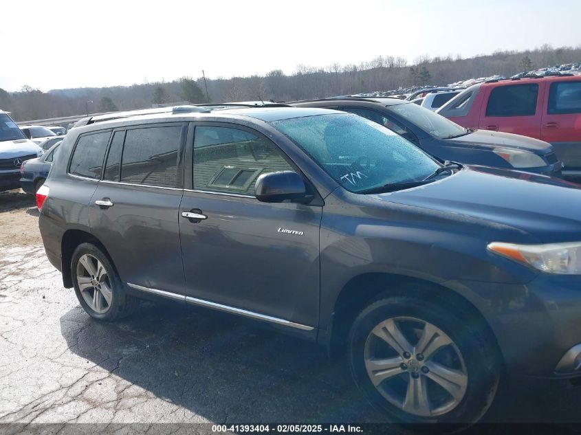 2013 Toyota Highlander Limited VIN: 5TDDK3EH1DS213456 Lot: 41393404