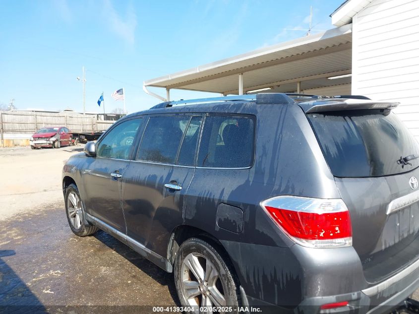 2013 Toyota Highlander Limited VIN: 5TDDK3EH1DS213456 Lot: 41393404
