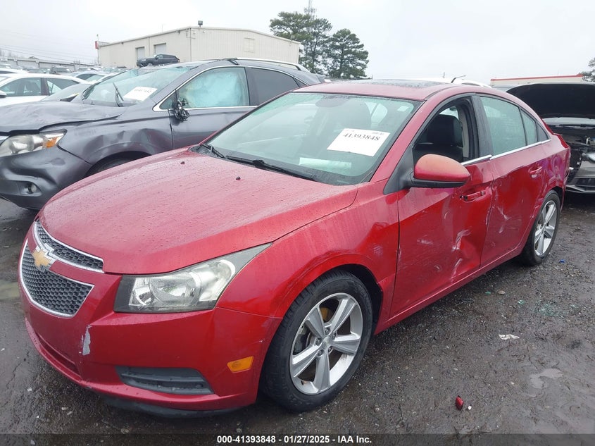 2013 CHEVROLET CRUZE 2LT AUTO - 1G1PE5SB7D7130827