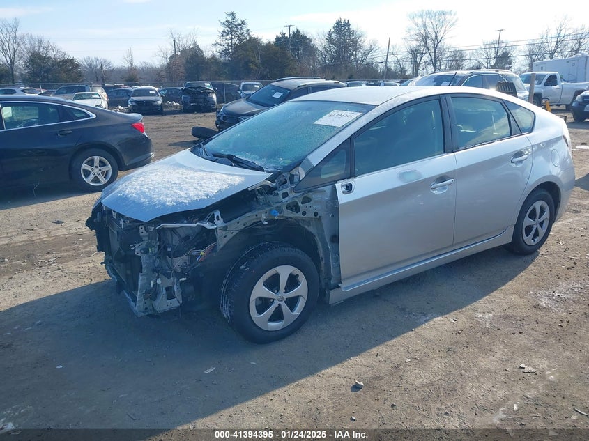 2012 TOYOTA PRIUS VIN: JTDKN3DU6C5502401