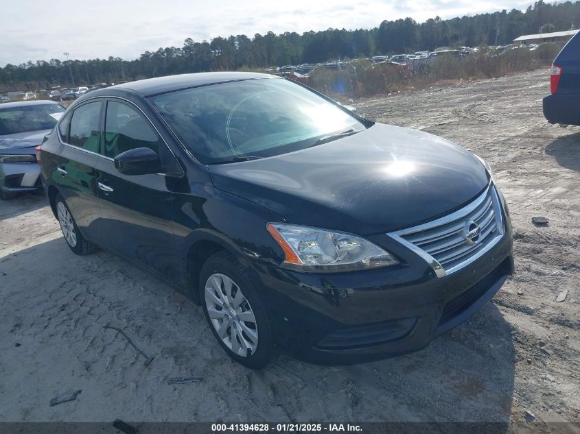 VIN 3N1AB7APXEY200063 2014 Nissan Sentra, SV no.1