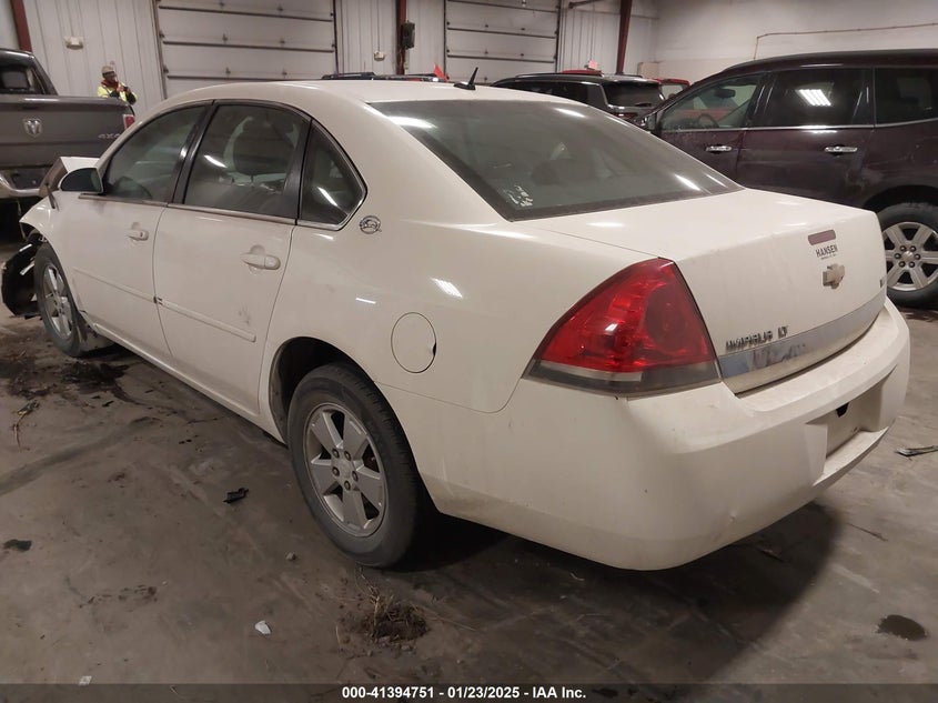 2007 CHEVROLET IMPALA VIN: 2G1WT58K179162331