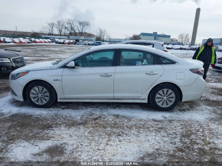 VIN KMHE24L1XGA011566 2016 HYUNDAI SONATA HYBRID no.14