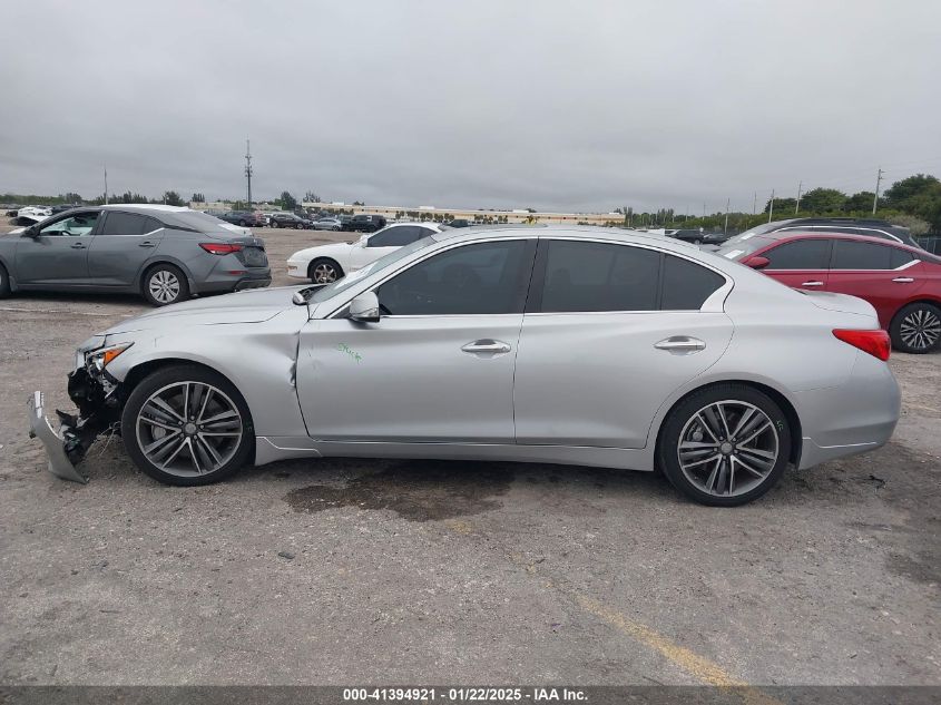 VIN JN1BV7AP6EM672761 2014 INFINITI Q50 no.14