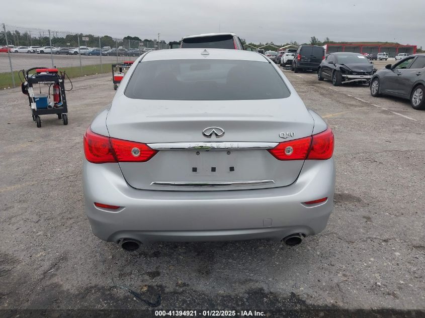 VIN JN1BV7AP6EM672761 2014 INFINITI Q50 no.16