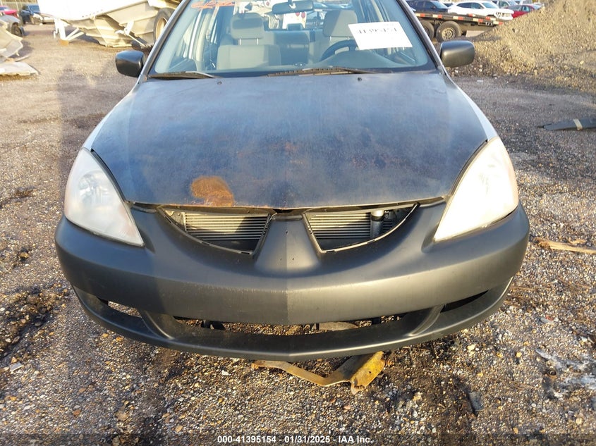 2006 MITSUBISHI LANCER VIN: JA3AJ26E76U035716
