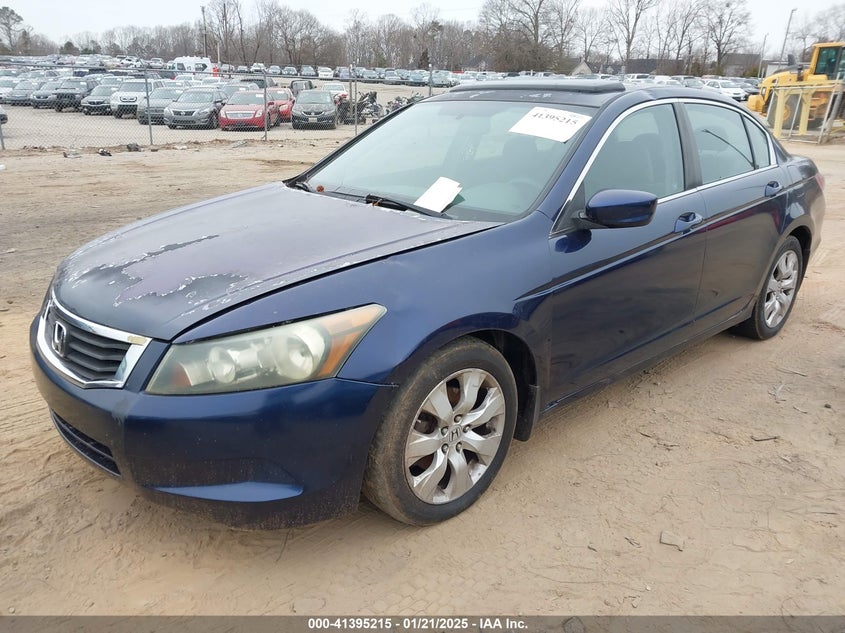2008 HONDA ACCORD VIN: 1HGCP26738A103896