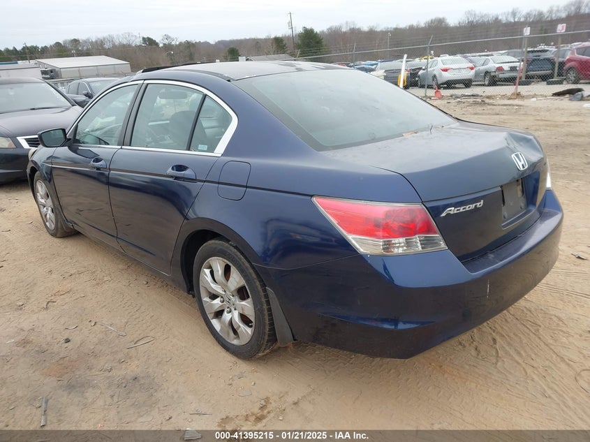 2008 HONDA ACCORD VIN: 1HGCP26738A103896
