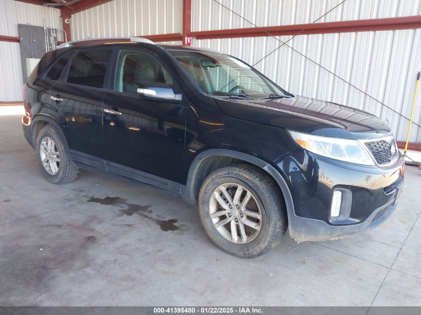 VIN 5XYKT3A63FG591822 2015 KIA SORENTO no.1