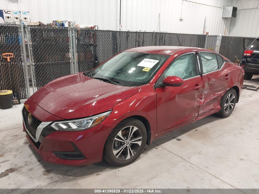 VIN 3N1AB8CV4MY206764 2021 NISSAN SENTRA SV XTRONIC CVT