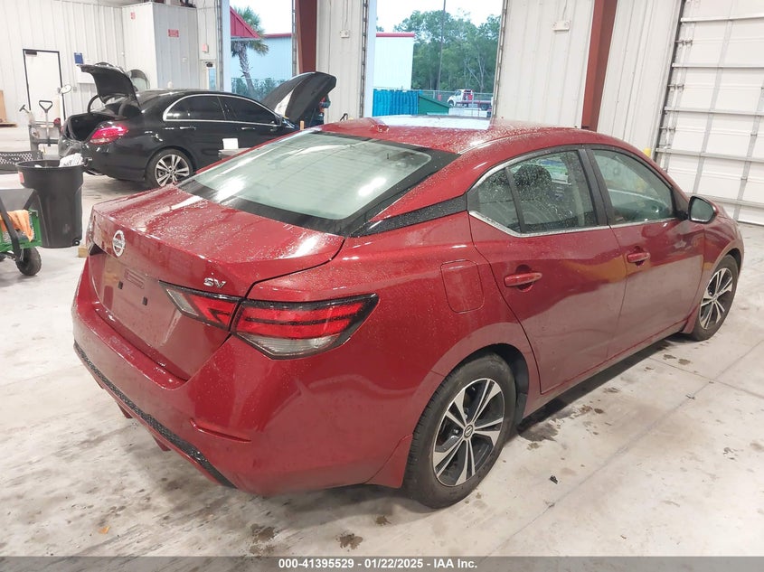VIN 3N1AB8CV4MY206764 2021 NISSAN SENTRA SV XTRONIC CVT