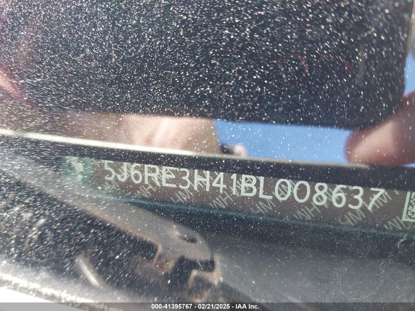 2011 Honda Cr-V VIN: 516RE3H41BL008637 Lot: 41395767