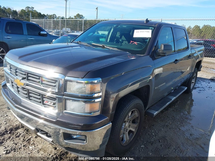 2014 CHEVROLET SILVERADO 1500 2LT - 3GCUKREC4EG357607