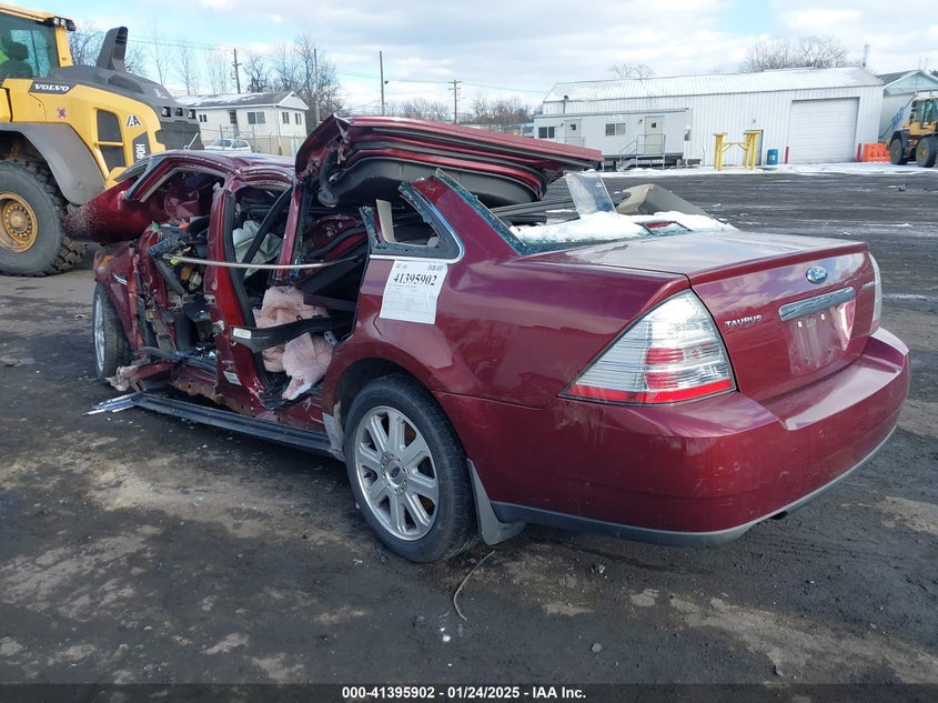 2008 FORD TAURUS VIN: 1FAHP25W28G186933