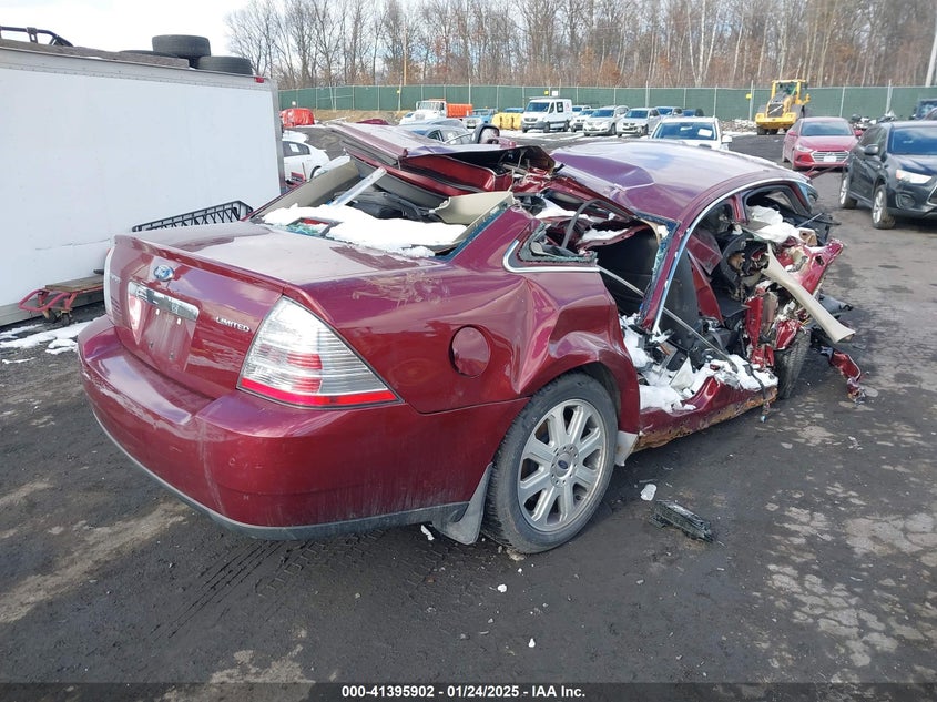 2008 FORD TAURUS VIN: 1FAHP25W28G186933
